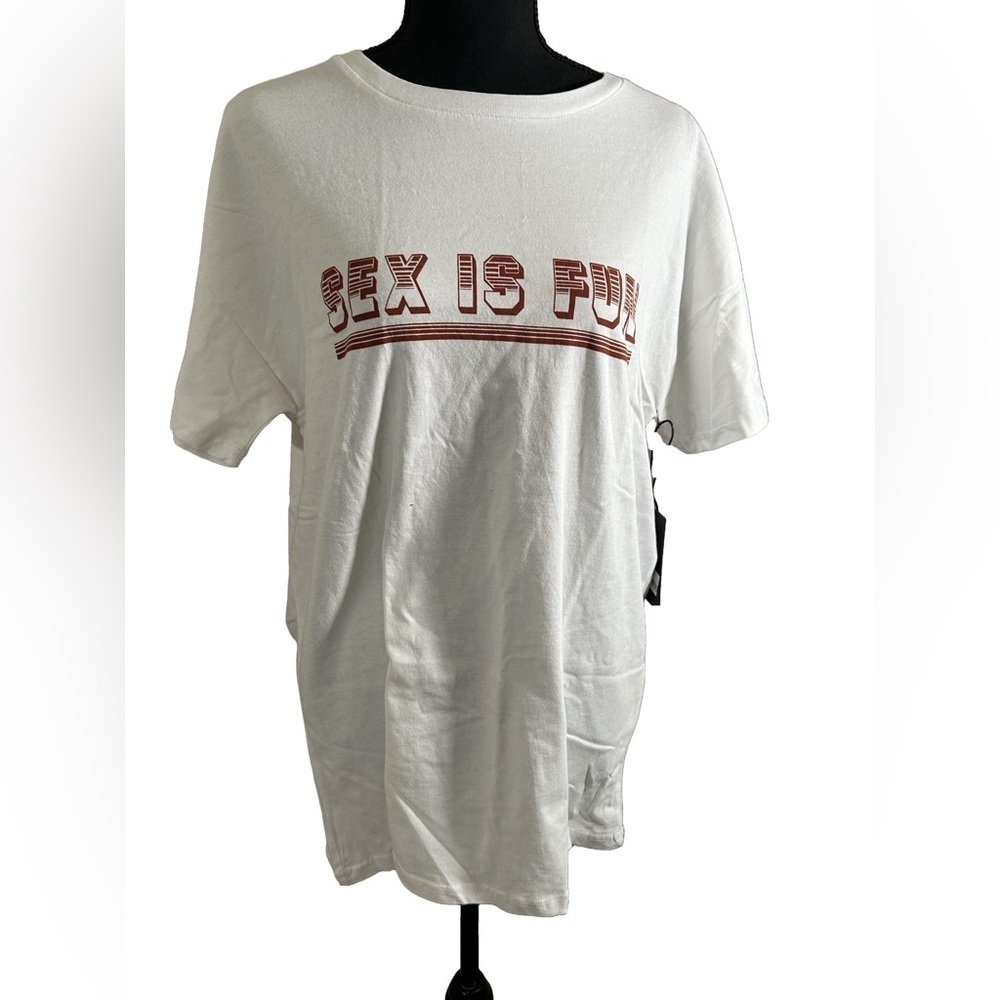 NWT ONE TEASPOON SEX IS FUN T-SHIRT